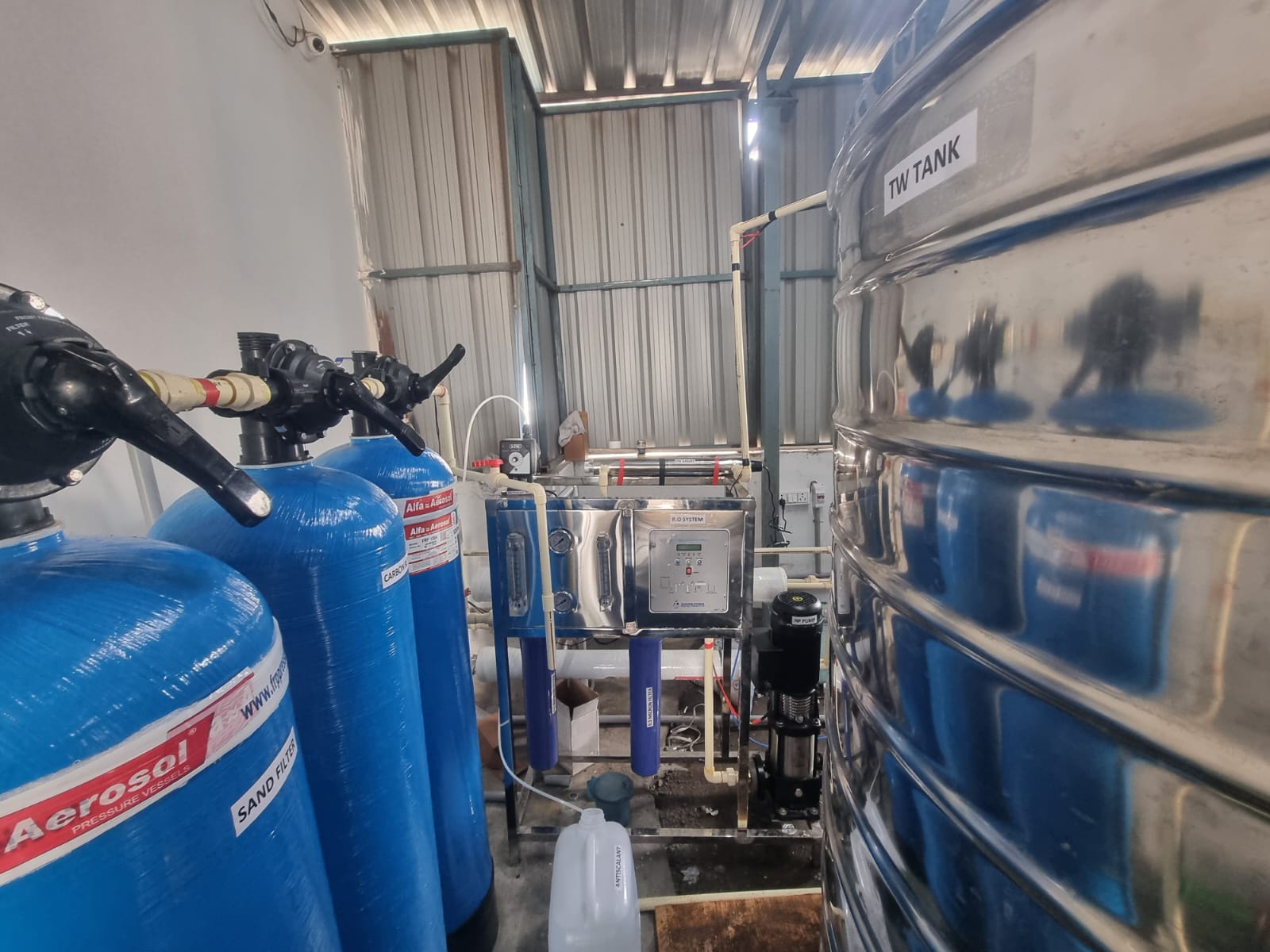 RO Plant Installation